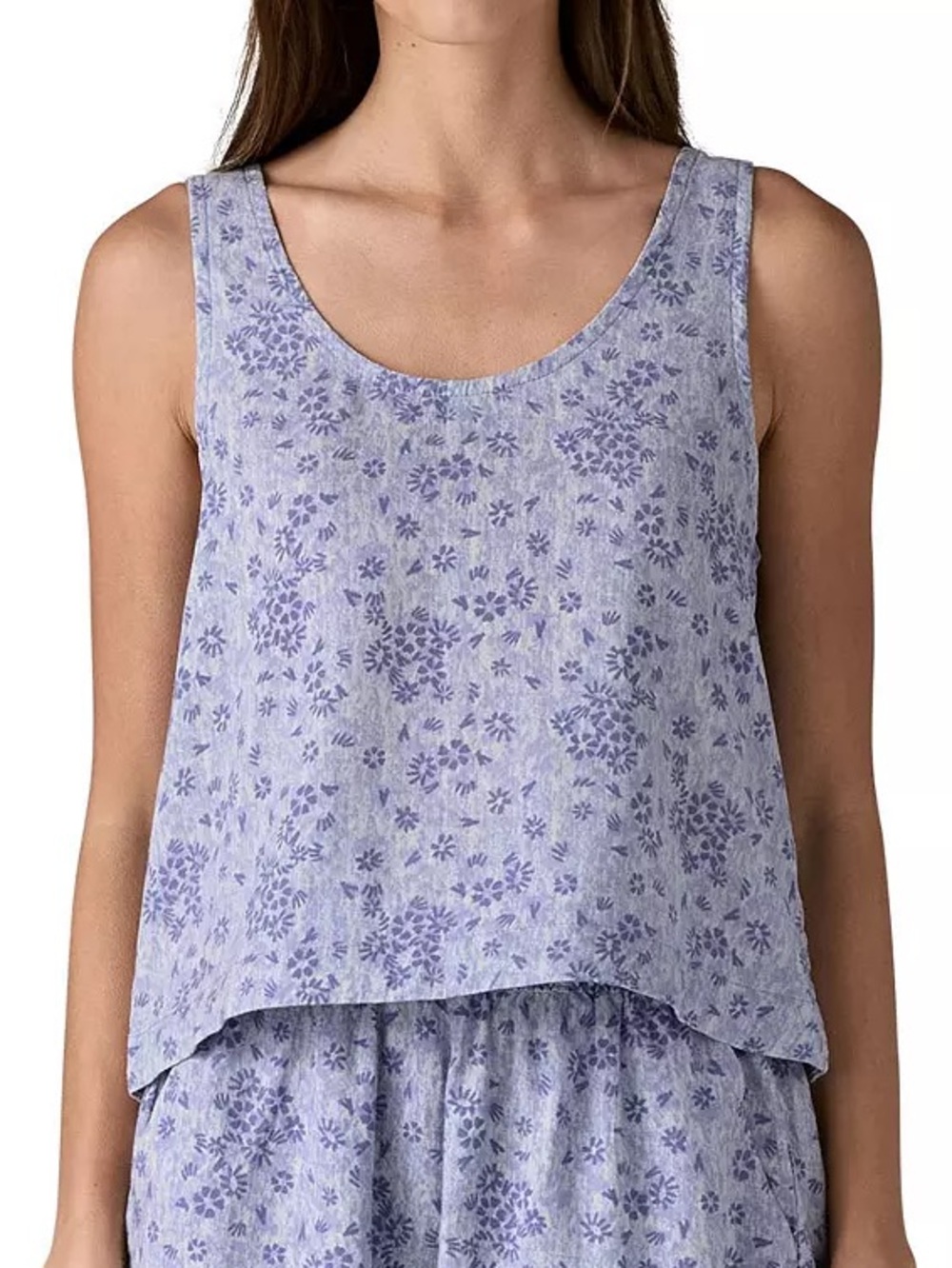 NWT Patagonia Garden Island Top | Wildflwr Pstl/SIstce Prpl | Size S
